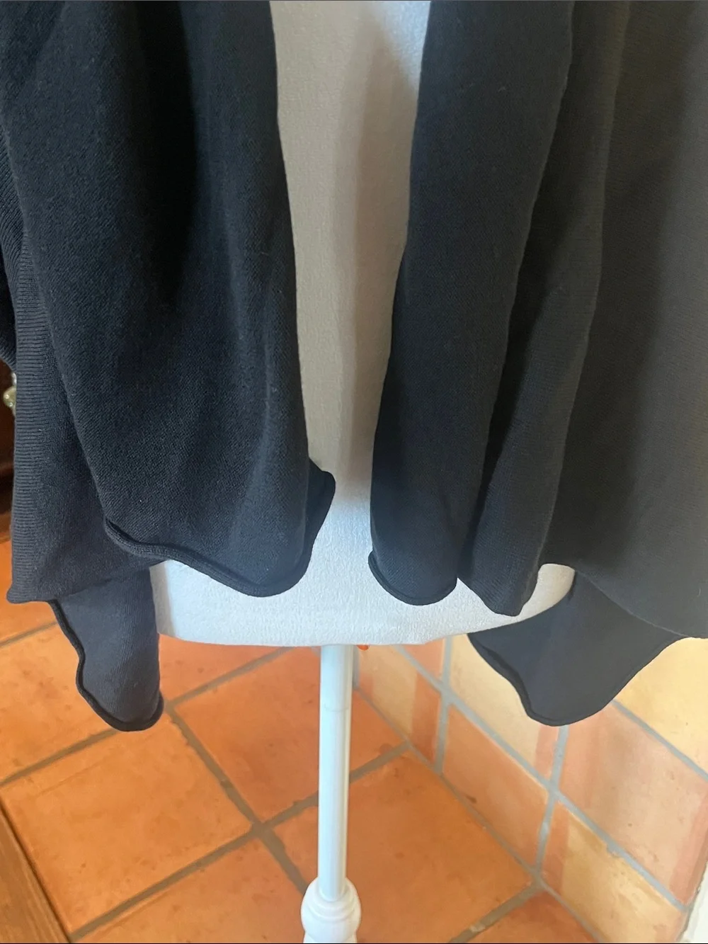 +BERYLL Black Open Shrug/Cardigan, One Size